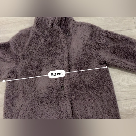 Uniqlo: PILE-LINED FLEECE TAILORED COAT - Picture 8 of 11